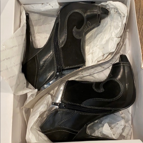 Aldo Western Style Heels Size 7 - Picture 4 of 5